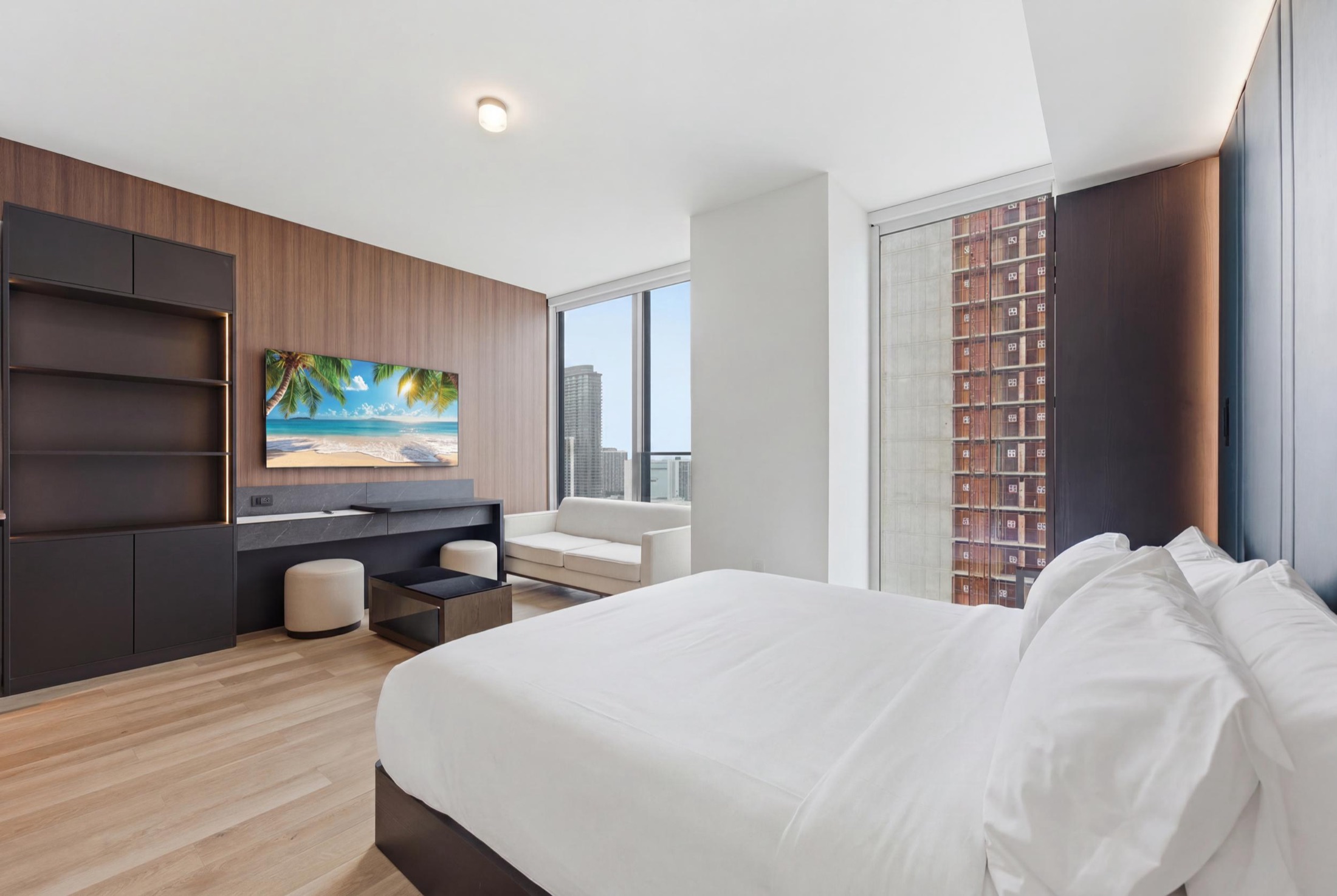Sky Studio with bay view